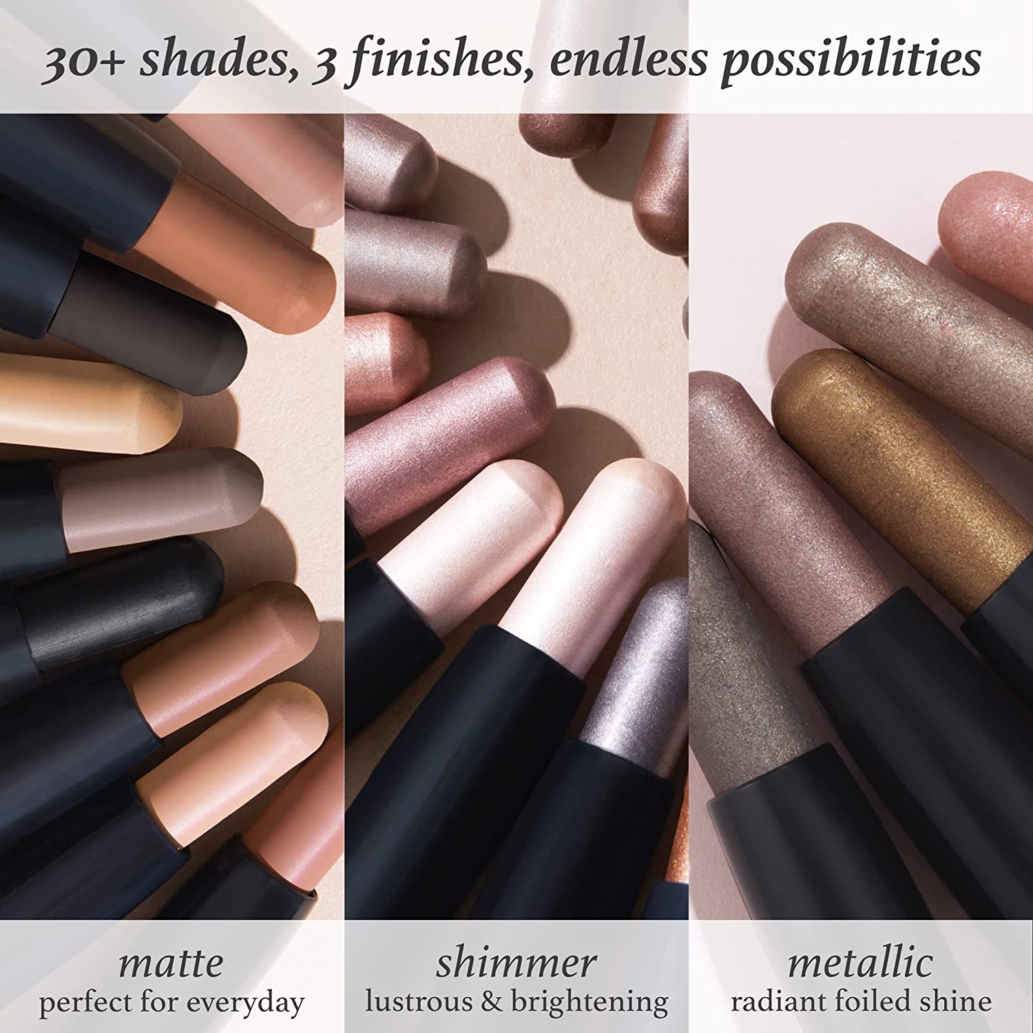 Julep Eyeshadow 101 Crème to Powder Waterproof Eyeshadow Stick， Pearl Shimmer - Image 6